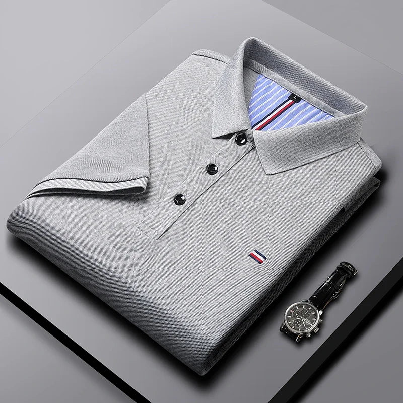 Edgar Degas premium-polo i vaffelstrik