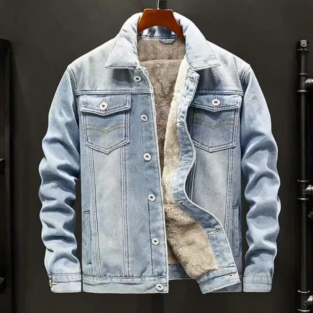 Napoli Fleece-Lined Denim Jacket